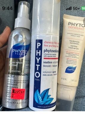 Phyto Phytovolume Volumizing Spray for Women - White/Blue